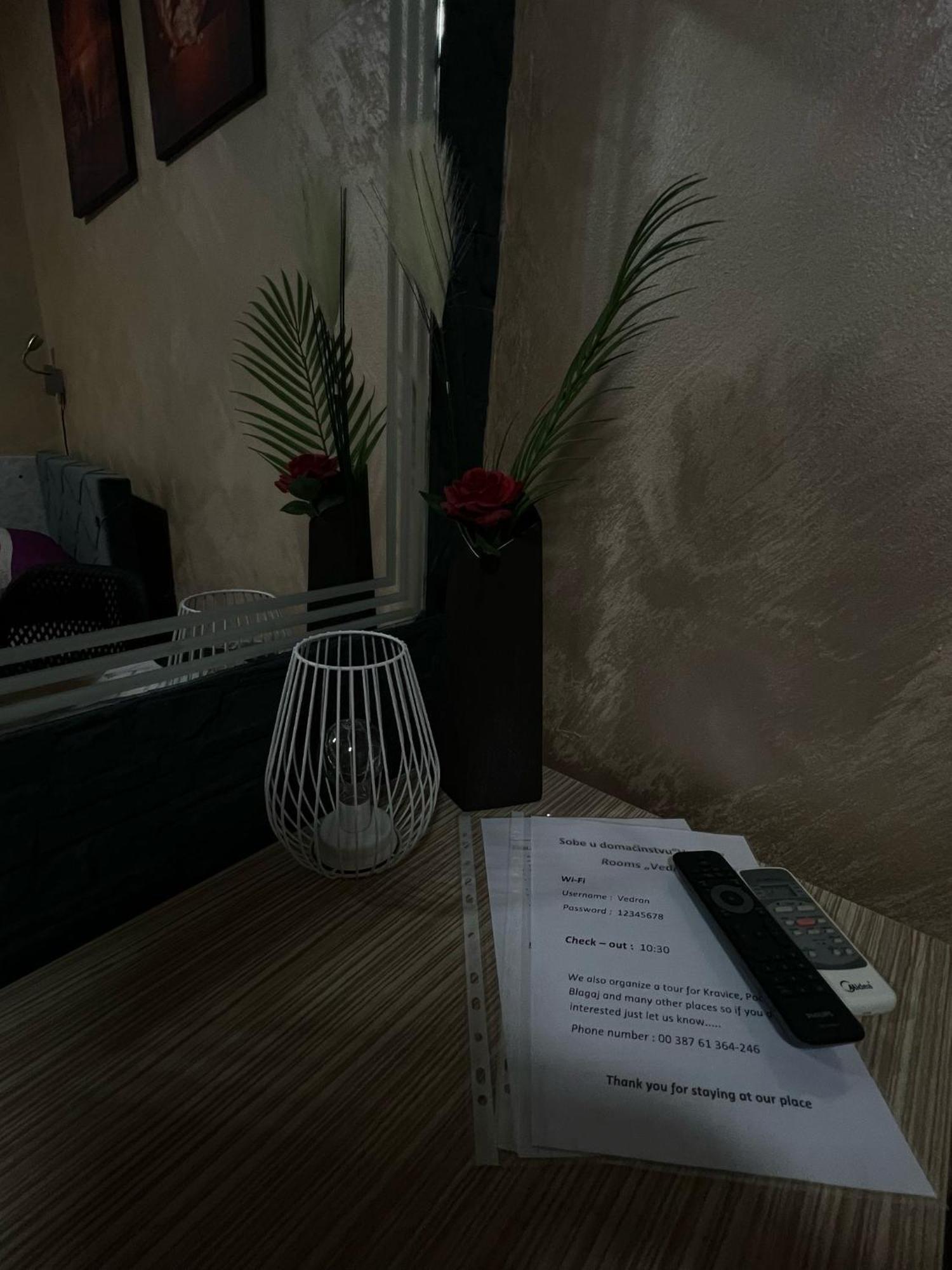 מוסטר Rooms Vedran מראה חיצוני תמונה
